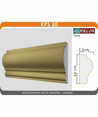 Profile polistiren decorative
