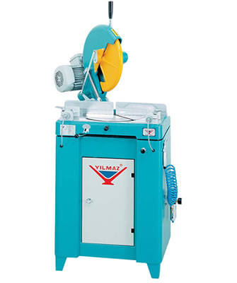Masina de debitat YILMAZ cu prindere pneumatica Model KD 350P